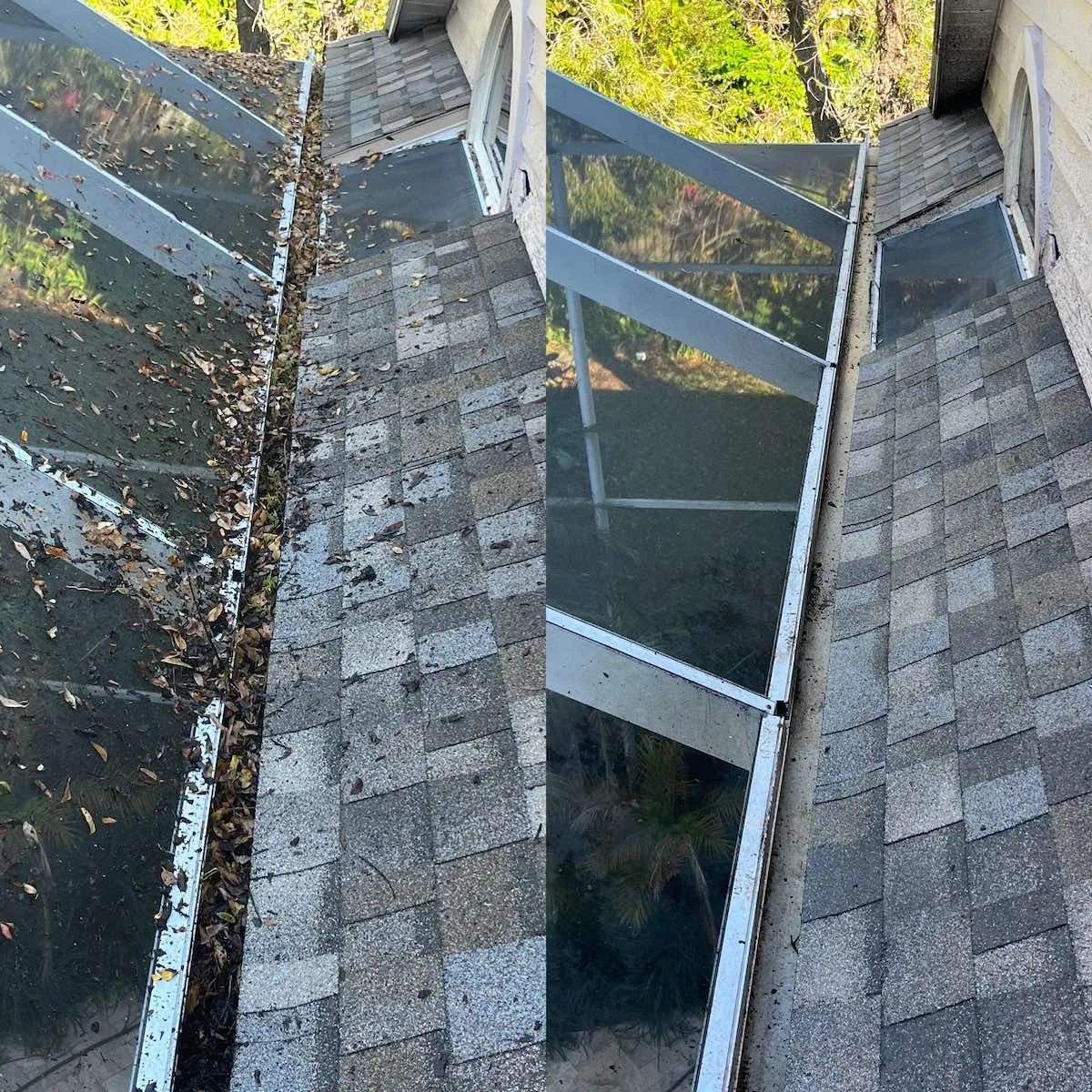 Gutter cleaning