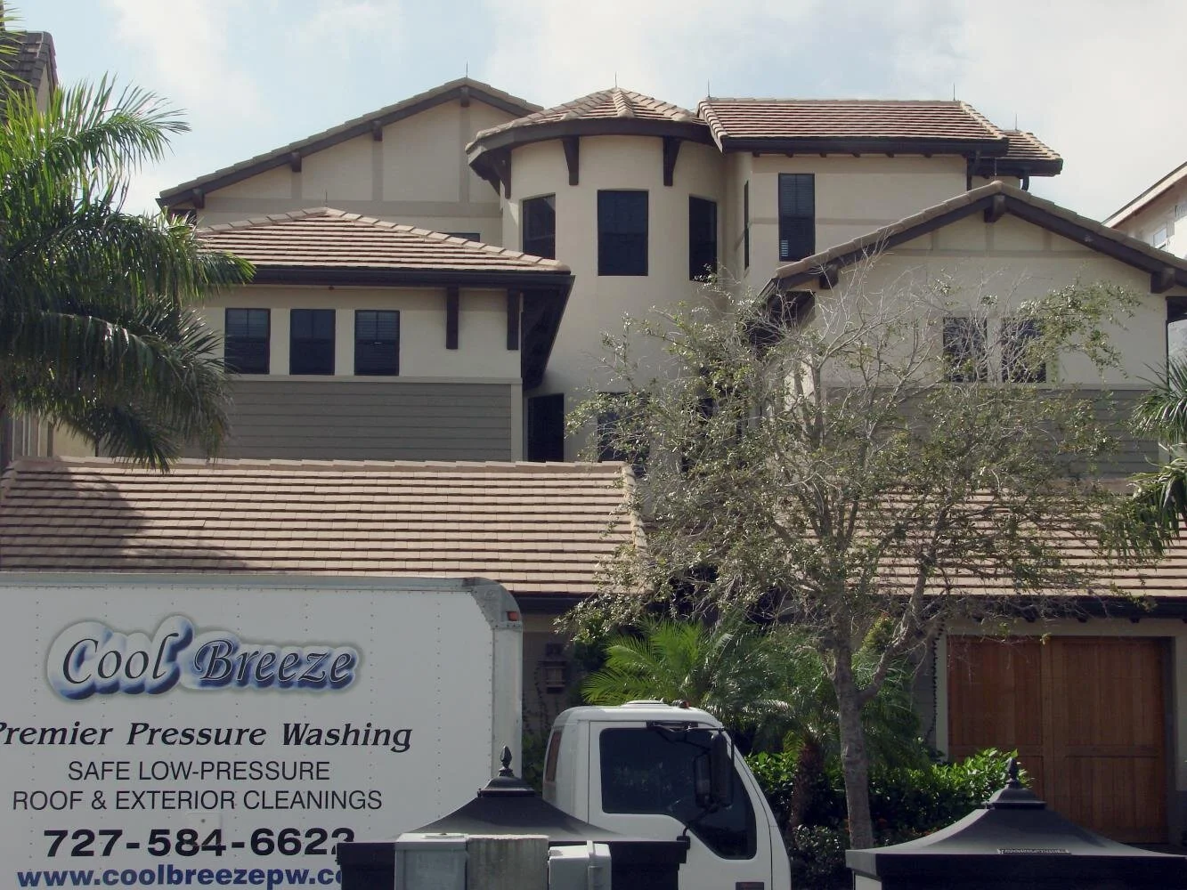 Tampa Bay Tile Roof After Soft Wash